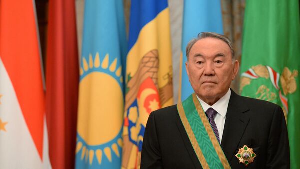 Президент Казахстана Нурсултан Назарбаев. Архивное фото