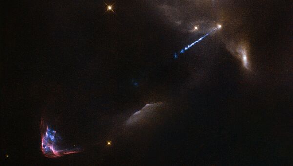 Новорожденная звезда HH 34 в созвездии Ориона