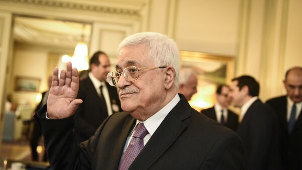 Палестинский лидер Махмуд Аббас. Архивное фото