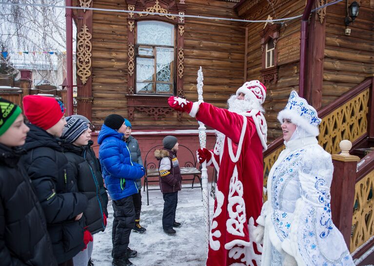 Резиденция Деда Мороза в Омской области