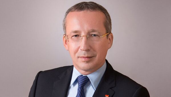 Глава Росбанка, российского подразделения французской банковской группы Societe Generale, Дмитрий Олюнин