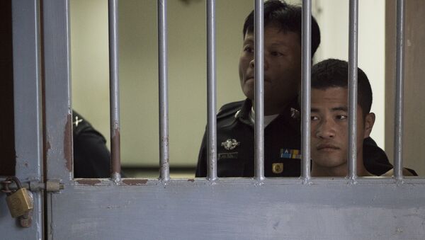Вин Зав Тун приговоренный к смерти за убийство туристов в Таиланде