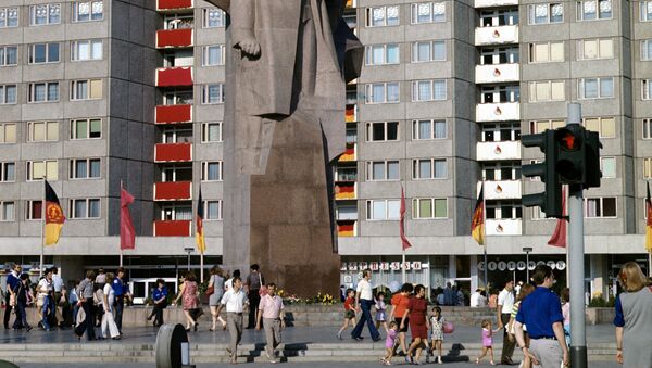 Памятник В. И. Ленину в восточном Берлине