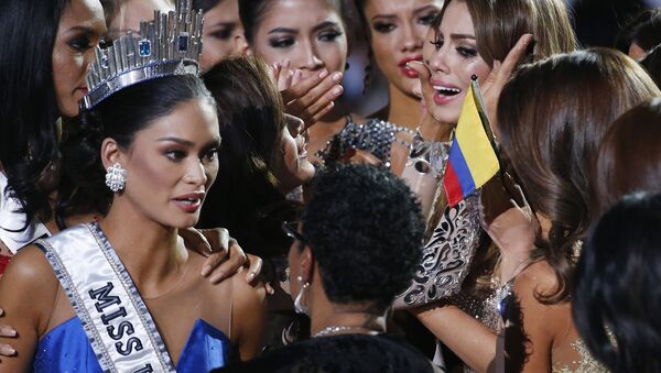 Мисс Вселенная-2015 филиппинка Пия Алонсо Вуртсбах. Архивное фото