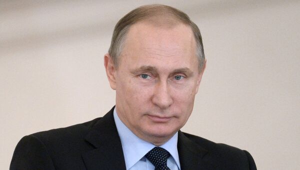 Президент России Владимир Путин на заседании Государственного совета по вопросам совершенствования системы общего образования в РФ