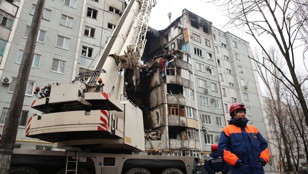 Последствия взрыва газа в жилом доме в Волгограде. Архивное фото.