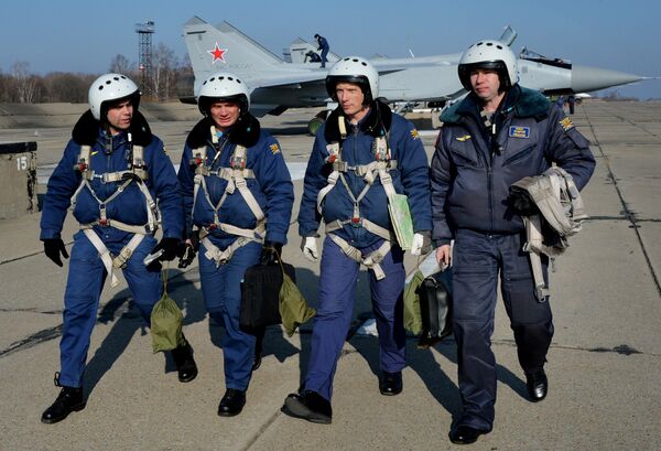 Авиаполк в Приморье получил три модернизированных самолета МиГ-31 БМ