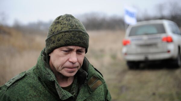 Заместитель командующего штабом ополчения Донецкой народной республики Эдуард Басурин. Архивное фото