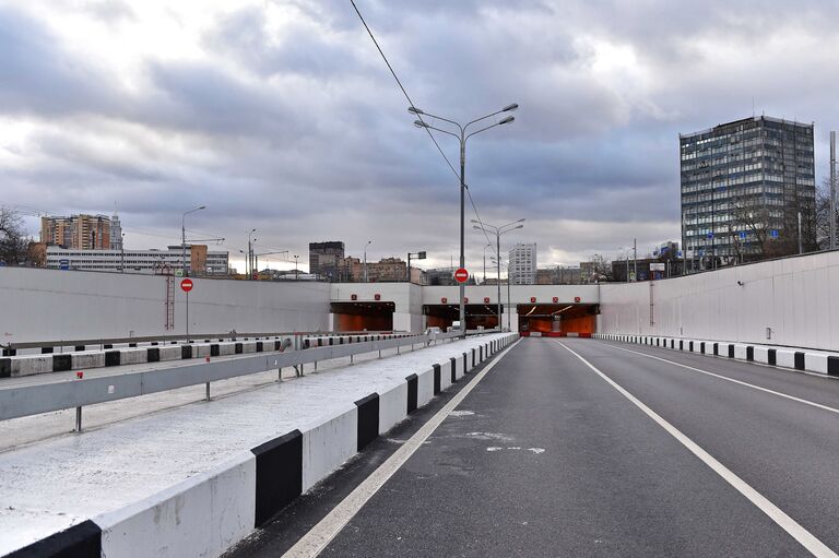 Открытие движения по Алабяно-Балтийскому тоннелю в Москве Открытие движения по Алабяно-Балтийскому тоннелю в Москве