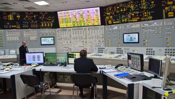 Блочный щит управления блоком Нововоронежской атомной электростанции. Архивное фото