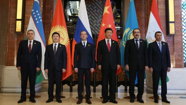 Встреча глав правительств государств - членов Шанхайской организации сотрудничества. 16 декабря 2015
