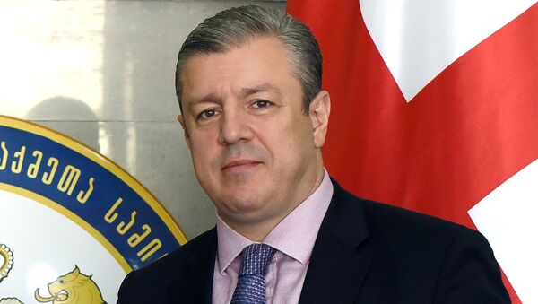 Новый премьер-министр Грузии Георгий Квирикашвили. Архивное фото