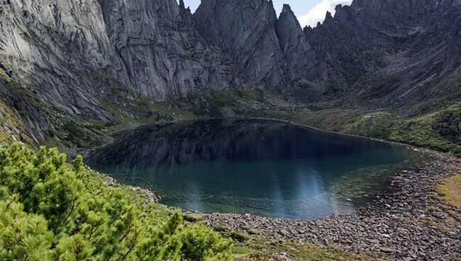 Буреинский заповедник. Озеро Медвежье. Архивное фото