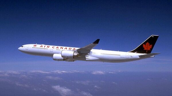 Самолет авиакомпании Air Canada. Архивное фото