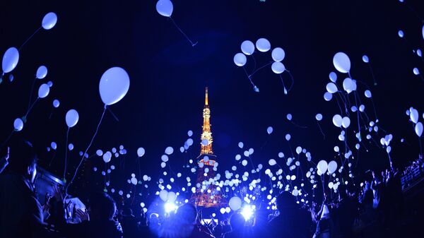 Празднование Нового года в Токио. Архивное фото