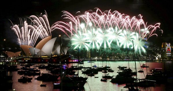 Празднование Нового года в Сиднее