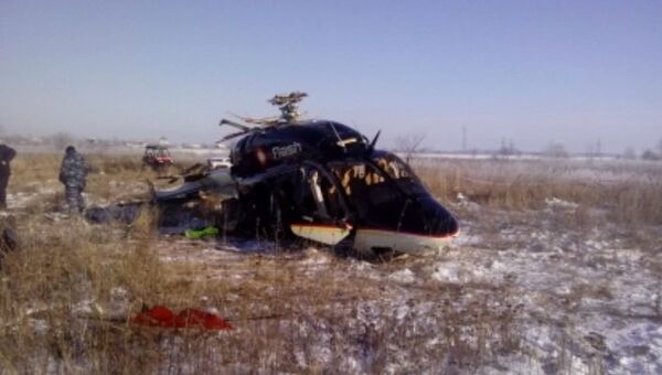 Крушение вертолета в Ростовской области, 1 января 2016