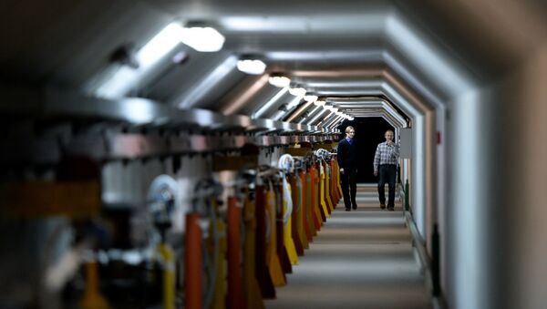 Экспериментальное производство института ядерной физики в Новосибирске, архивное фото