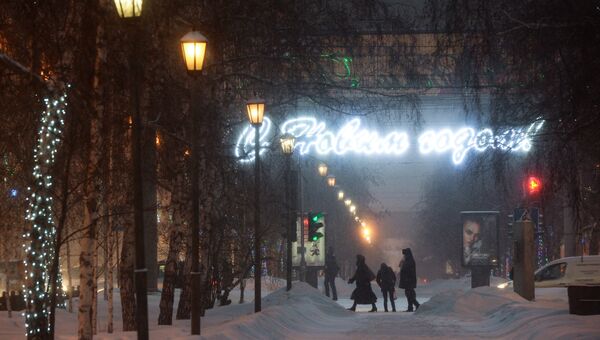 Зима в Новосибирске. Архивное фото