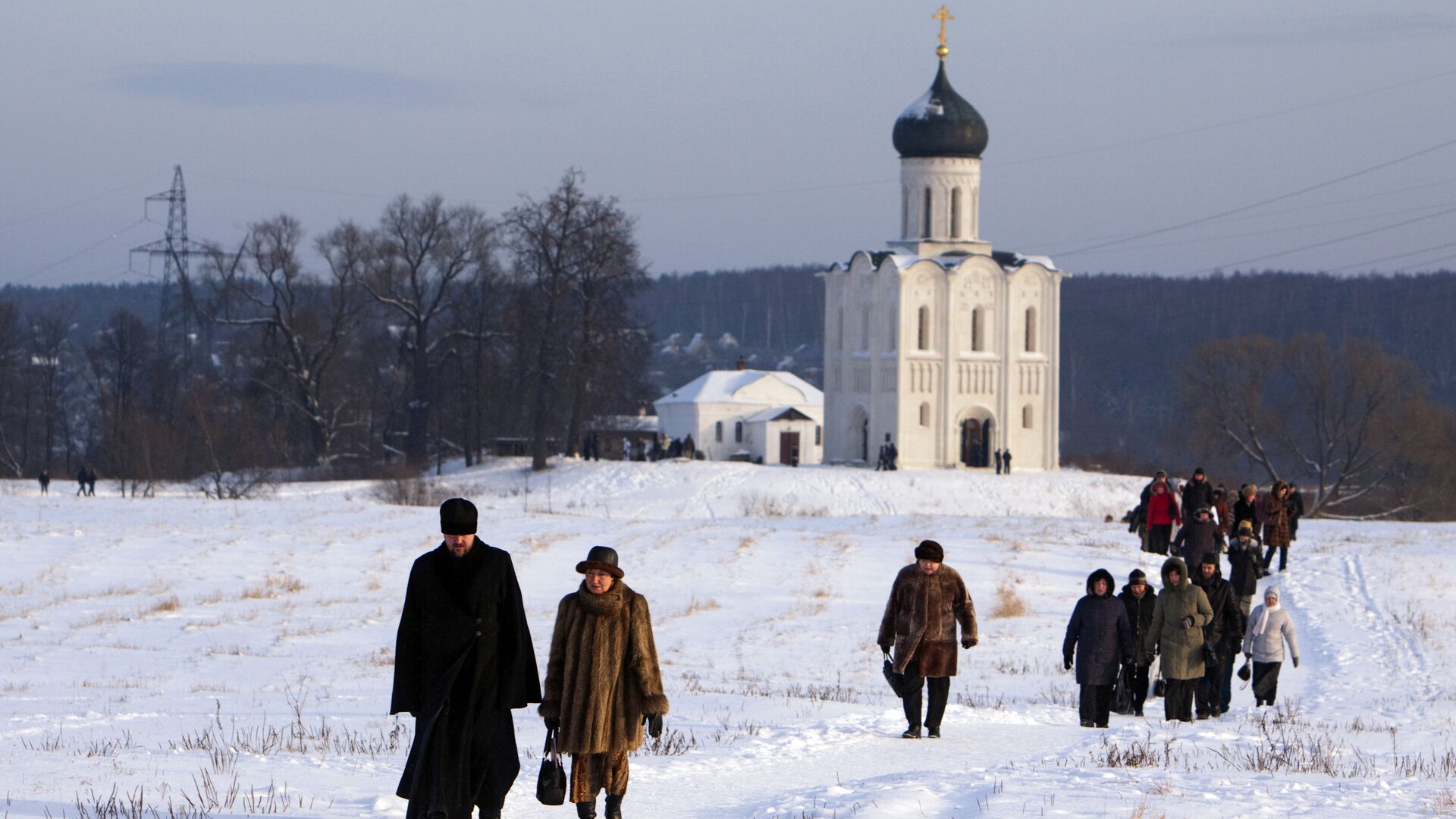 Храм Покрова на Нерли - РИА Новости, 1920, 07.03.2020