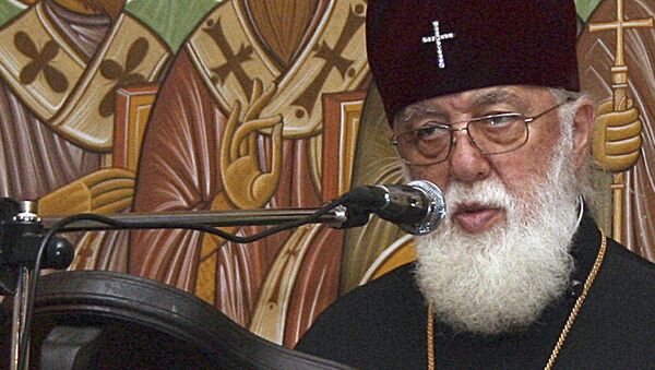 Католикос-патриарх всея Грузии Илия Второй в Патриархии
