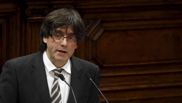 Председатель правительства Каталонии Карлес Пучдемон