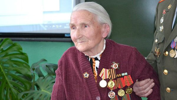Ветеран Великой Отечественной и Советско-японской войн Елена Вязова