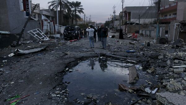 Последствия взрыва в Багдаде, Ирак