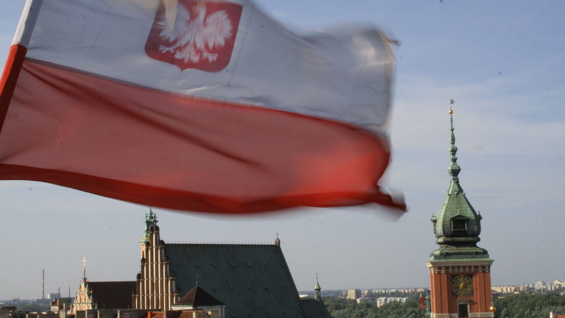 Флаг Польши в Варшаве - РИА Новости, 1920, 23.11.2022