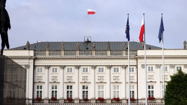 Президентский дворец в Варшаве, Польша. Архивное фото