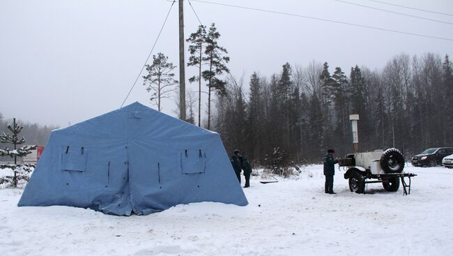 Пункт обогрева на трассе. Архивное фото