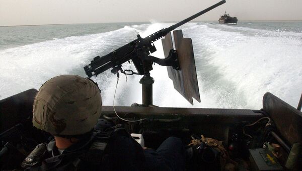 На борту Riverine Command Boat американских ВМС. Архивное фото