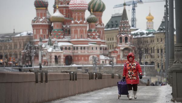 Виды Москвы и Кремля, архивное фото