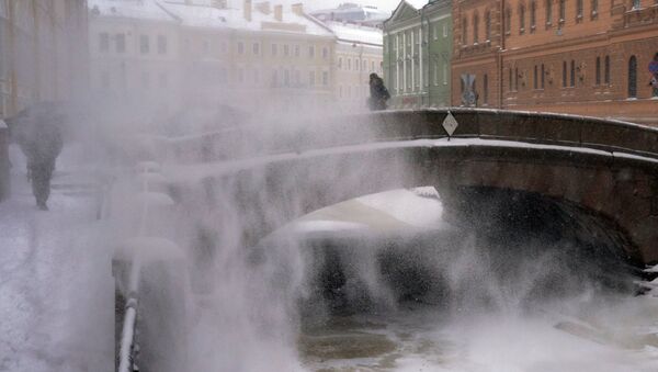Зимняя погода в Санкт-Петербурге. Архивное фото