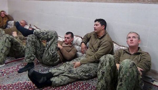 Американские моряки задержаные ВМС Ирана