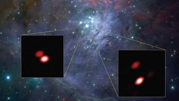 Фотография звезд, полученная виртуальным телескопом GRAVITY