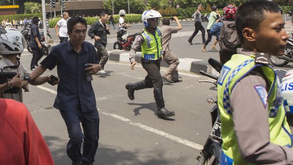 Полиция в Индонезии. Архивное фото