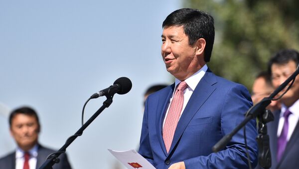 Премьер-министр Киргизской Республики Темир Сариев. Архивное фото