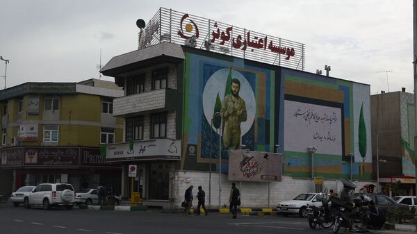 На одной из улиц Тегерана. Иран