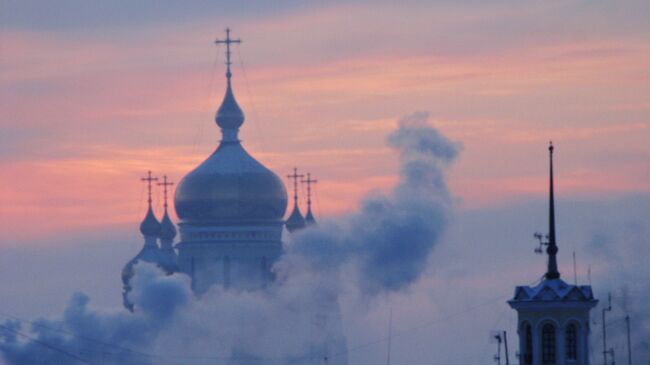 Спасо-Преображенский собор в Хабаровске. Архивное фото