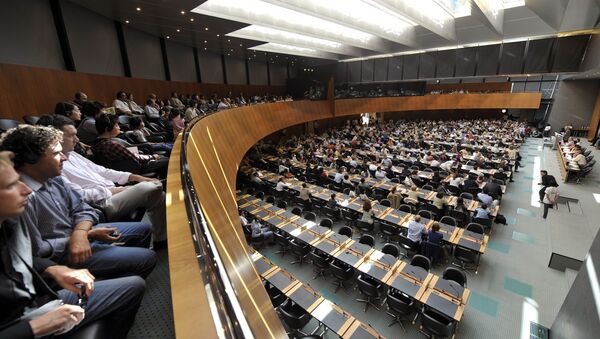 Заседание в штаб-квартире ВТО в Женеве