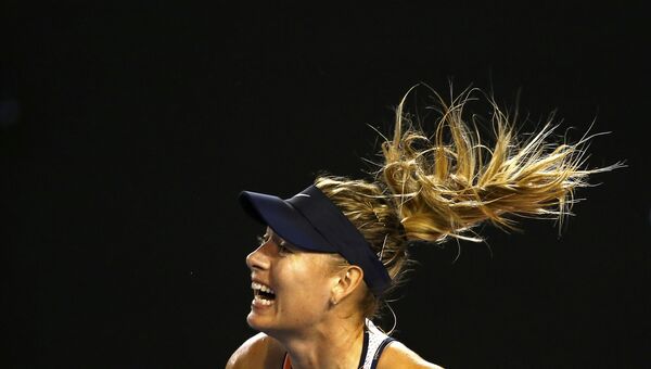 Мария Шарапова в матче Australian Open