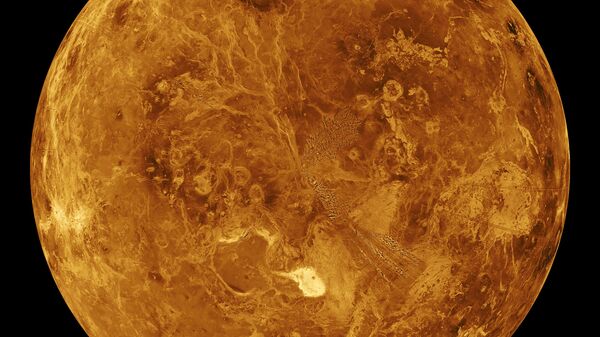 Планета Венера. Архивное фото