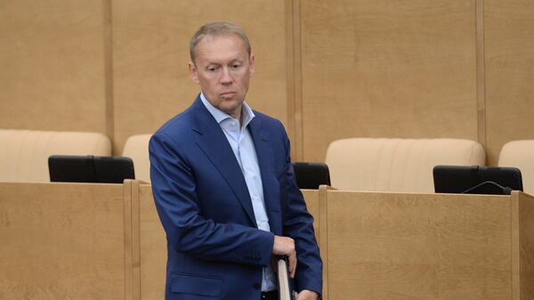 Член комитета Государственной Думы РФ по безопасности и противодействию коррупции Андрей Луговой. Архивное фото