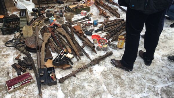В Калининграде нашли арсенал оружия и патронов времен Великой Отечественной