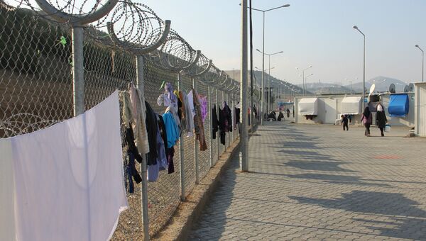 Лагерь сирийских беженцев в Турции. Архивное фото