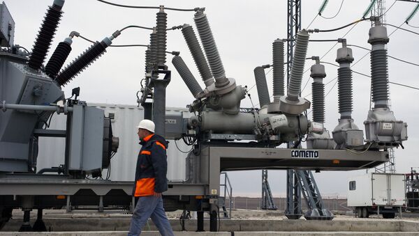 Трансформаторная станция в Крыму. Архивное фото