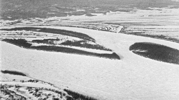 Вид на остров Даманский на реке Уссури. Архивное фото
