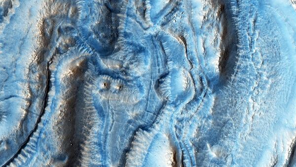 Один из регионов на Марсе
