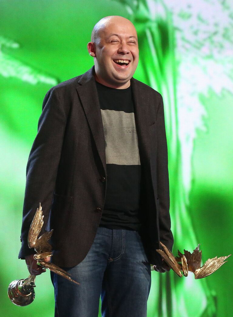 Режиссер Алексей Герман младший на церемонии вручения премии Ника в Московском государственном академическом театре оперетты